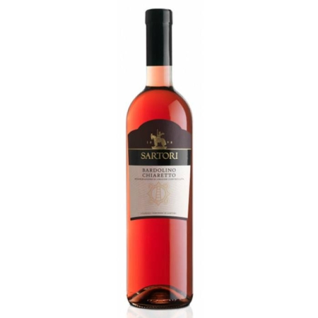 BARDOLINO CHIARETTO ROSE DOC SARTORI 75 CL (U)
