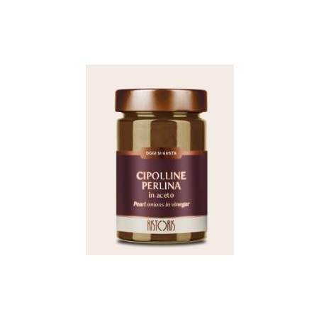 CIPOLLE PERLINE IN ACETO RISTORIS VASO 295 GRS (U)