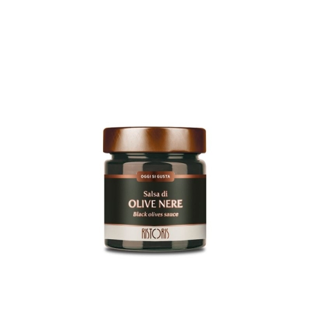 SALSA DI OLIVE NERE RISTORIS VASO 225 GRS (U)