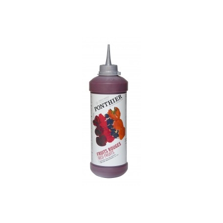COULIS FRUTAS ROJAS PONTHIER CONG 500 GRS (U)