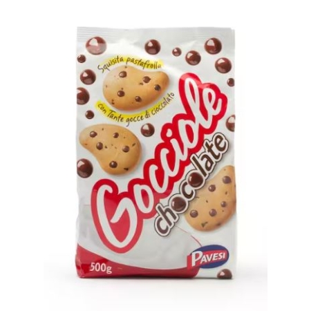 GOCCIOLE CLASSICHE CIOCCOLATO PAVESI 500 GRS (U)