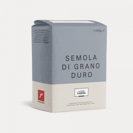 HARINA PASINI SEMOLA DI GRANO DURO 1 KG (U)