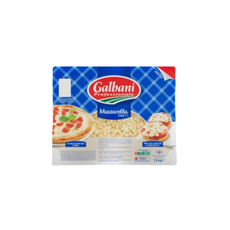 MOZZARELLA CUBETTATA GALBANI 2.5 KG (KG)