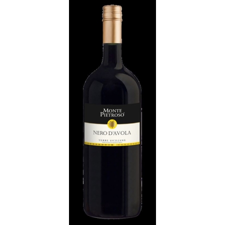 NERO D'AVOLA SICILIA MONTEPIETROSO 13º 75 CL (U)