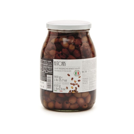OLIVE TAGGIASCHE DENOCCIOLATE RISTORIS 900 GRS (U)