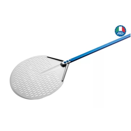 PALA PIZZA ALUM TONDA FORATA 33 CM (A-32F) GIMETAL (U)