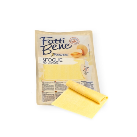 PASTA LASAGNA FRESCA FONTANETO 250 GRS (U)