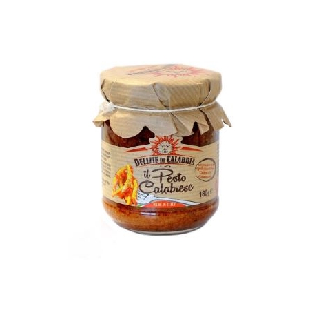 PESTO CALABRESE DELIZIE DI CALABRIA 180 GRS (U)