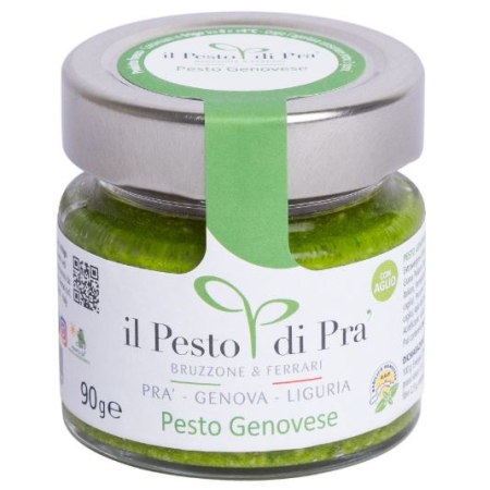 PESTO GENOVESE CON AGLIO DI PRA 150 GRS (U)