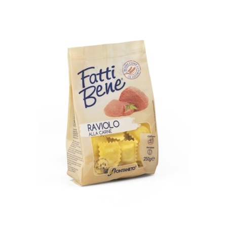 RAVIOLO QUADRO CARNE FONTANETO 250 GRS (U)