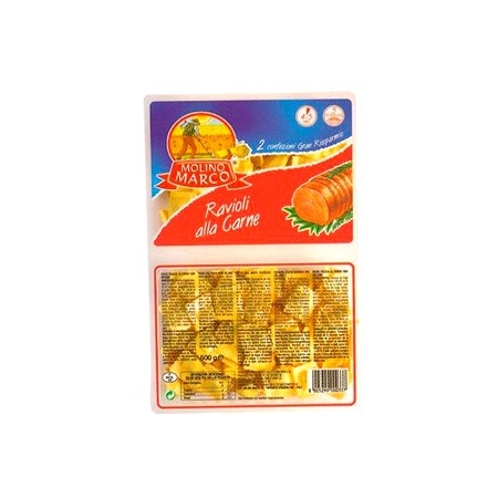 RAVIOLO TORTELLONE CARNE MOLINO MARCO 500 GRS (U)