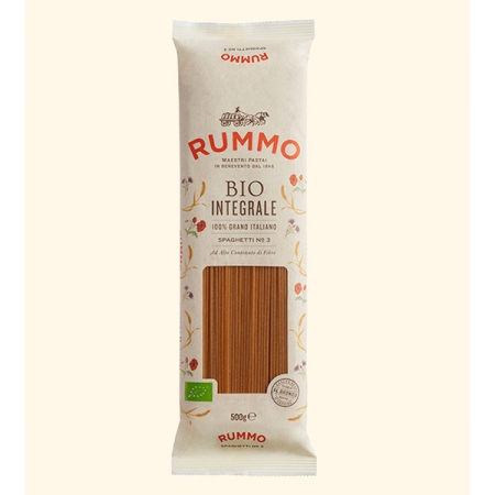 SPAGHETTI BIO INTEGRALI RUMMO Nº 3 500 GRS (U)