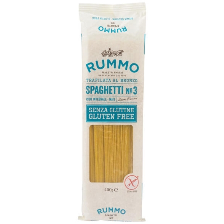 SPAGHETTI SENZA GLUTINE RUMMO Nº 3 400 GRS (U)
