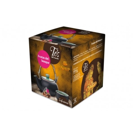 TES DEL MUNDO FRUTAS DEL BOSQUE 15 X 2 GRS (U)
