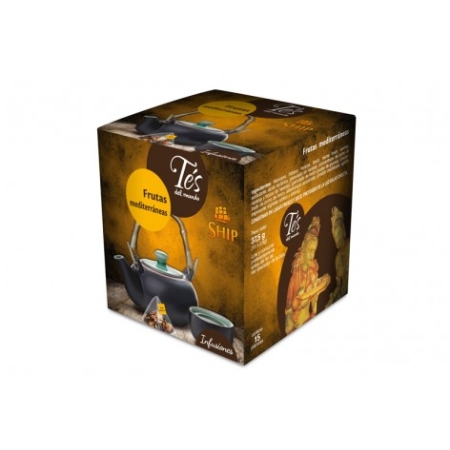 TES DEL MUNDO FRUTAS DEL MEDITERRANEO 15 X 2 GRS (U)