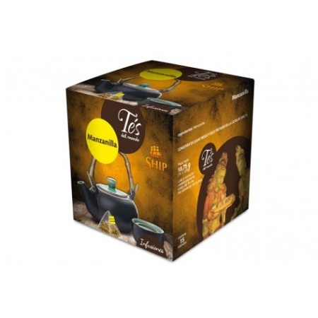TES DEL MUNDO MANZANILLA 15 X 2 GRS (U)
