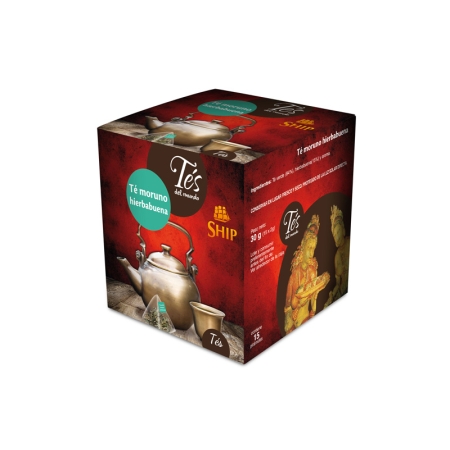 TES DEL MUNDO MORUNO HIERBABUENA 15 X 2 GRS (U)