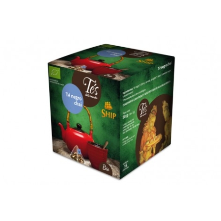 TES DEL MUNDO NEGRO CHAI 15 X 2 GRS (U)