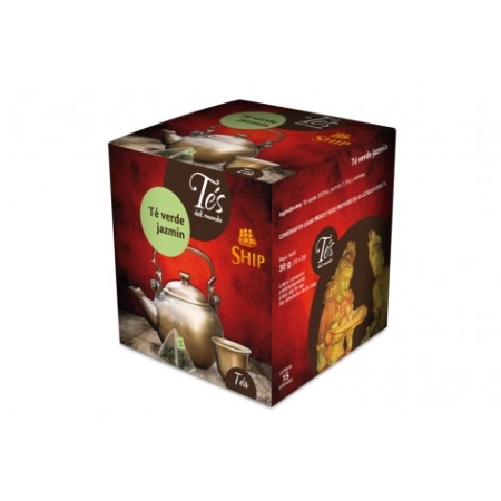 TES DEL MUNDO TE VERDE JAZMIN 15 X 2 GRS (U)