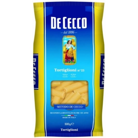 TORTIGLIONI DE CECCO 500 GRS (U)