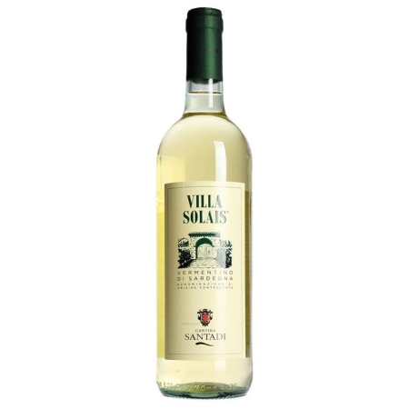 VILLA SOLARIS VERMENTINO SANTADI 75 CL (U)
