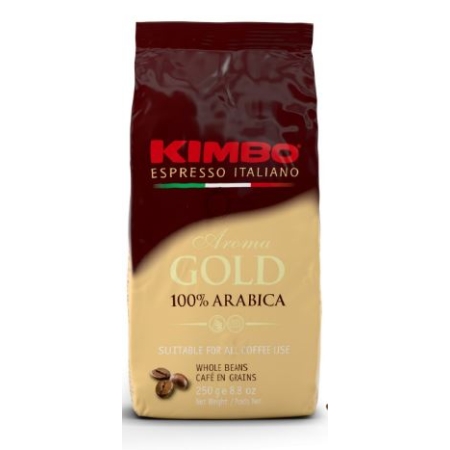 CAFE GRANO ARABICA 100% KIMBO BAG 250 GRS (U)