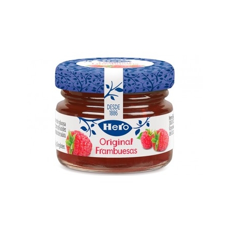 CONFITURA FRAMBUESA HERO FRASCO 48 X 30 GRS (CJ)