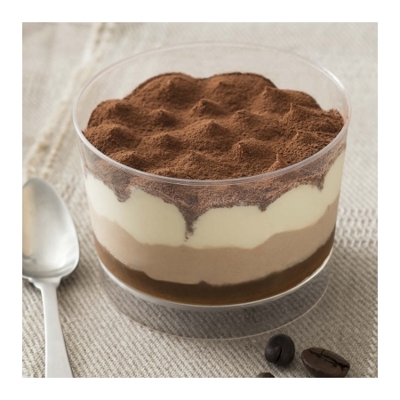 COPPA TIRAMISU VASO PLASTICO BINDI 12 UNIDADES (U)