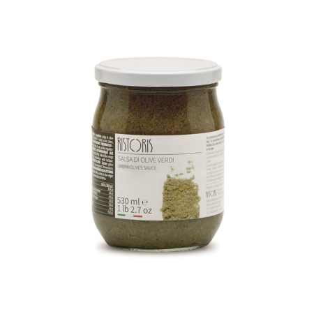 CREMA DI OLIVE VERDI RISTORIS 510 GRS (U)