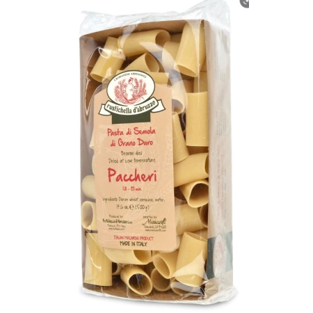 PACCHERI RUSTICHELLA 500 GRS (U)