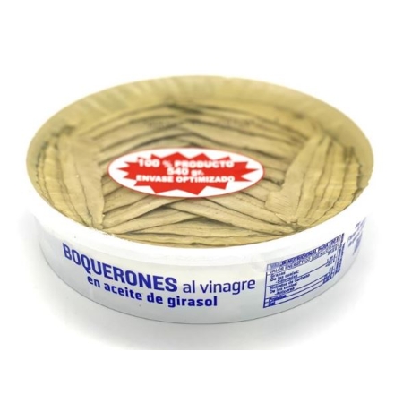 BOQUERON AL VINAGRE EN ACEITE EL MENU 450 GRS (U)