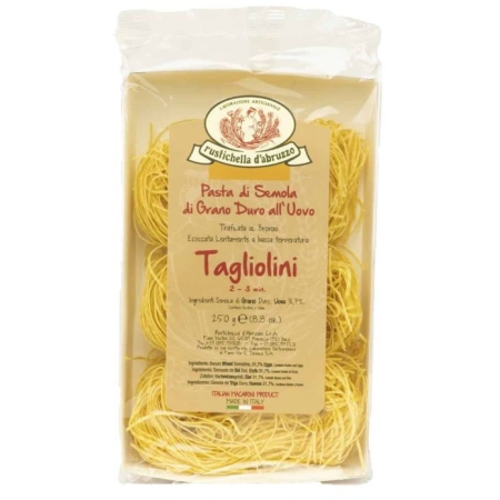 TAGLIOLINI ALL UOVO RUSTICHELLA 250 GRS (U)