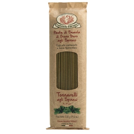 TONNARELLI AGLI SPINACI RUSTICHELLA 500 GRS (U)
