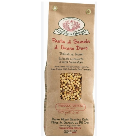 FREGOLA TOSTATA RUSTICHELLA 500 GRS (U)