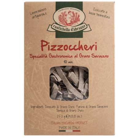 PIZZOCCHERI AL GRANO SARRACENO RUSTICHELLA 250 GRS (U)