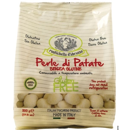 PERLE DI PATATE SENZA GLUTINE RUSTICHELLA 500 GRS (U)