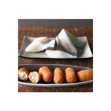 CROQUETA BACALAO AMEZTOI 25 GRS BOLSA 1 KG (U)