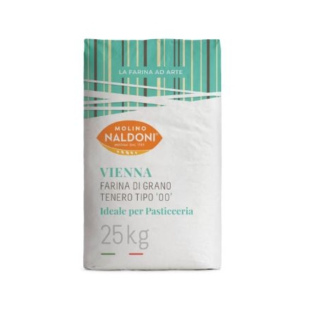HARINA NALDONI VIENNA PASTICCERIA TIPO 00 SACO 25 KG (U)*