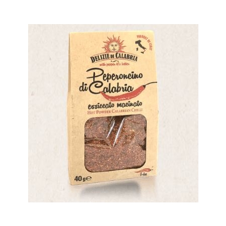 PEPERONCINO CALABRESE ESSICCATO MACINATO DELIZIE DI CALABRIA 50 GRS (U)