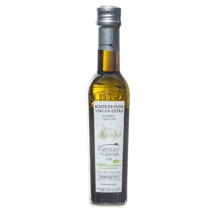 ACEITE AOVE ARBEQUINA RVA FAMILIAR CASTILLO DE CANENA 250 ML (U)