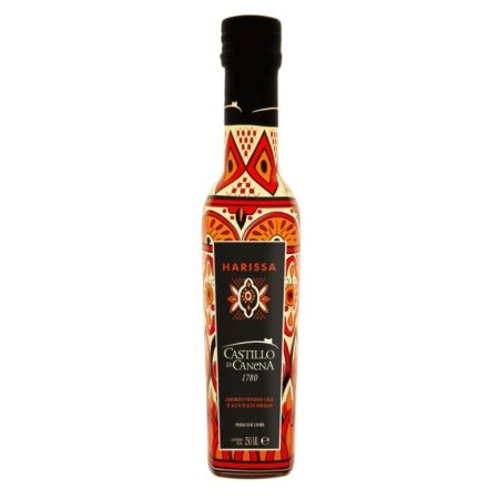 ACEITE AOVE ARBEQUINA HARISSA CASTILLO DE CANENA 250 ML (U)