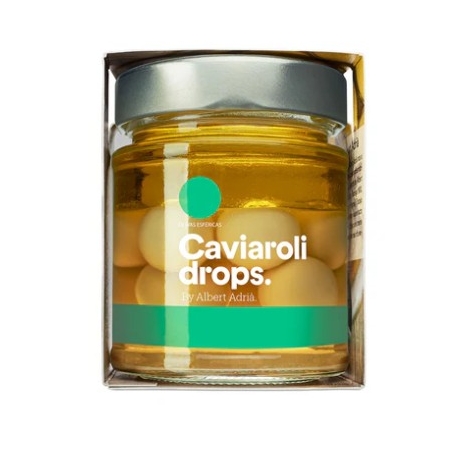 CAVIAROLI DROPS OLIVA ESFERICA VERDE 90 GRS (U)