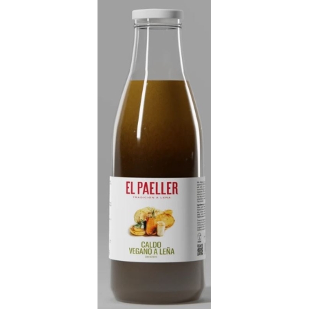 CALDO VEGANO CON SOFRITO EL PAELLER 950 GRS (U)