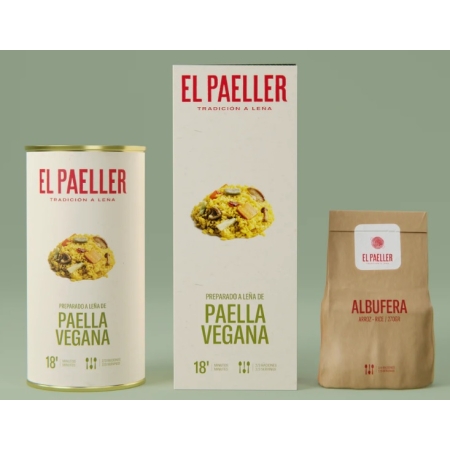 PAELLA VEGANA PACK EL PAELLER 1.67 KG (U)