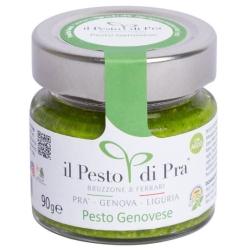 PESTO GENOVESE CON AGLIO DI PRA 150 GRS (U)