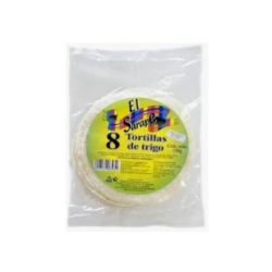 TORTILLA TRIGO EL SARAPE 15 CM / 8 UNIDADES  (PQ)