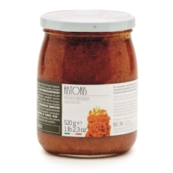 PESTO ROSSO RISTORIS 520 GRS (U)
