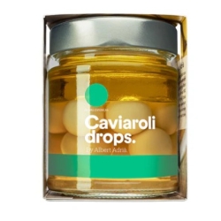 CAVIAROLI DROPS OLIVA ESFERICA VERDE 90 GRS (U)