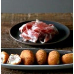 CROQUETA JAMON IBERICO PANKO AMEZTOI 35 GRS BOLSA 1 KG (U)